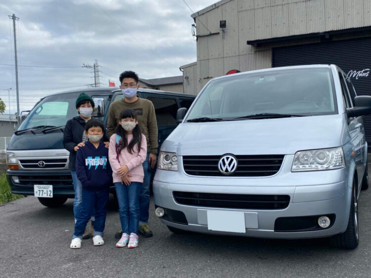 東海地方Y様 | フォルクワーゲンカラベルT5トランスポーターご納車