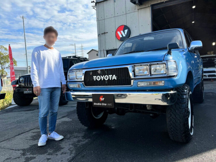 関西地方M様 | TOYOTAランドクルーザー80ナローご納車