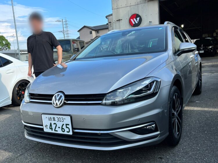 東海地方H様｜VWワーゲンゴルフヴァリアントご納車