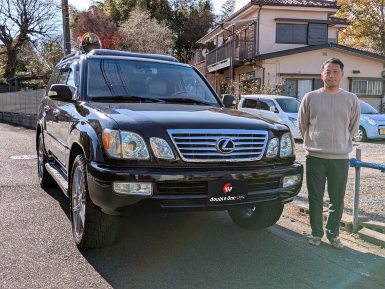 群馬県S様｜USLEXUS LX470のご納車