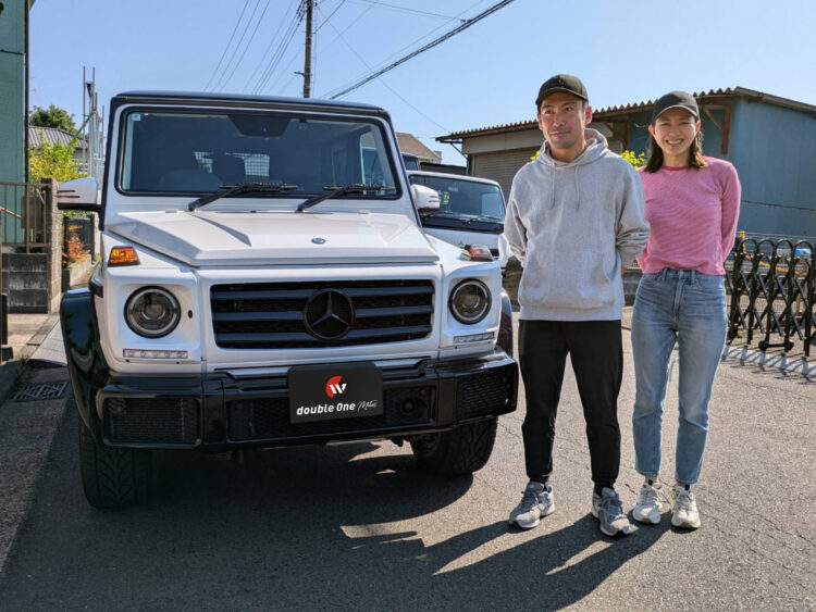 神奈川県I様｜メルセデスベンツG350dのご納車