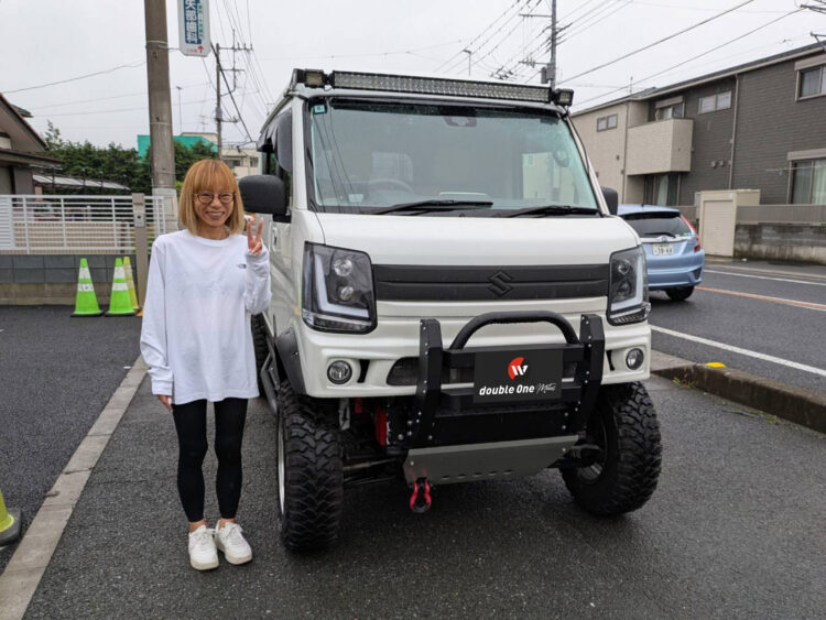 埼玉県T様｜スズキエブリィワゴンのご納車