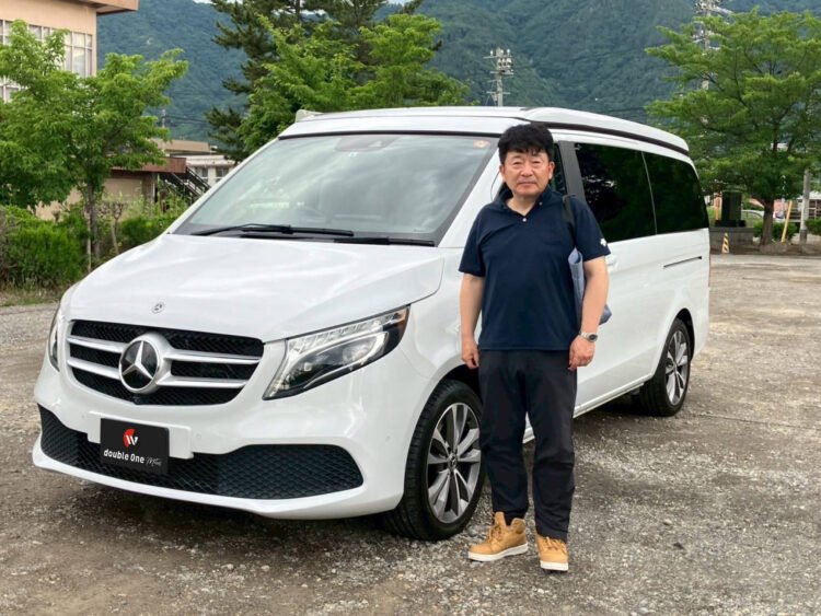 長野県M様｜メルセデスベンツV220dマルコポーロのご納車