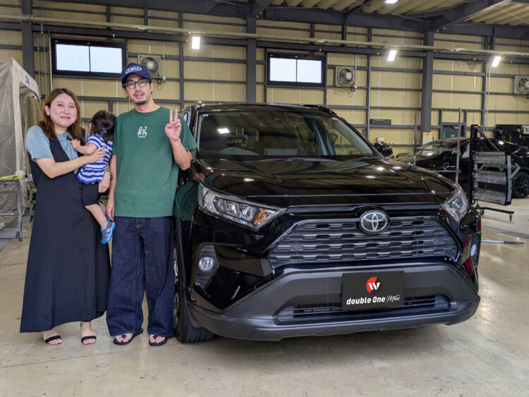 岐阜県K様｜トヨタ RAV4のご納車
