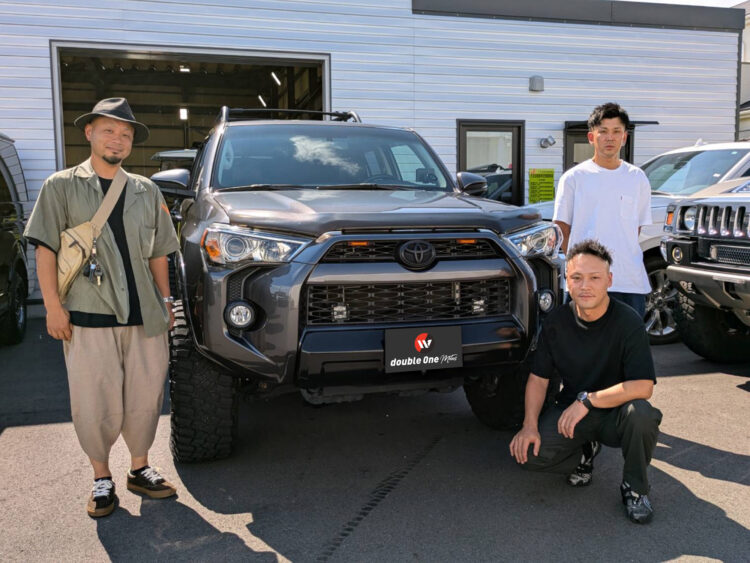 長野県T様｜米国トヨタ4ランナーのご納車