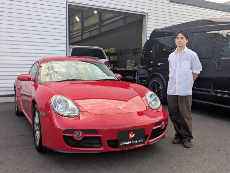 愛知県J様｜ポルシェケイマンのご納車