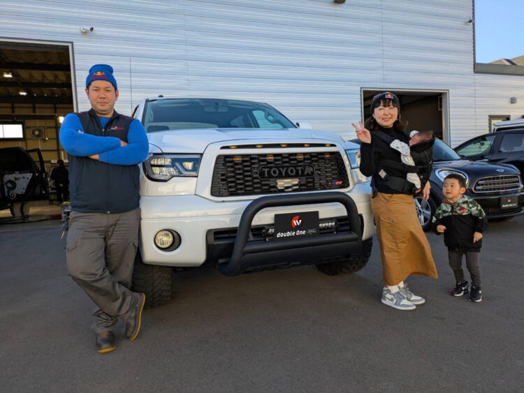 大阪府K様｜米国トヨタタンドラのご納車