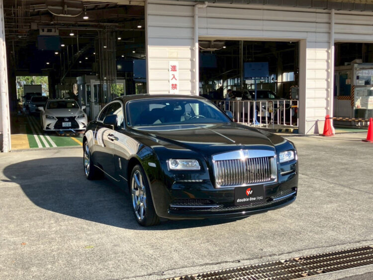 ロールスロイスレイス継続車検のご依頼