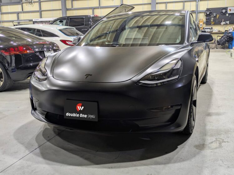 岐阜県M様｜テスラ モデル３のご納車