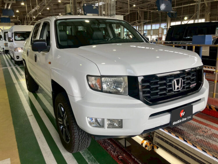 米国HONDAリッジライン｜新規車検
