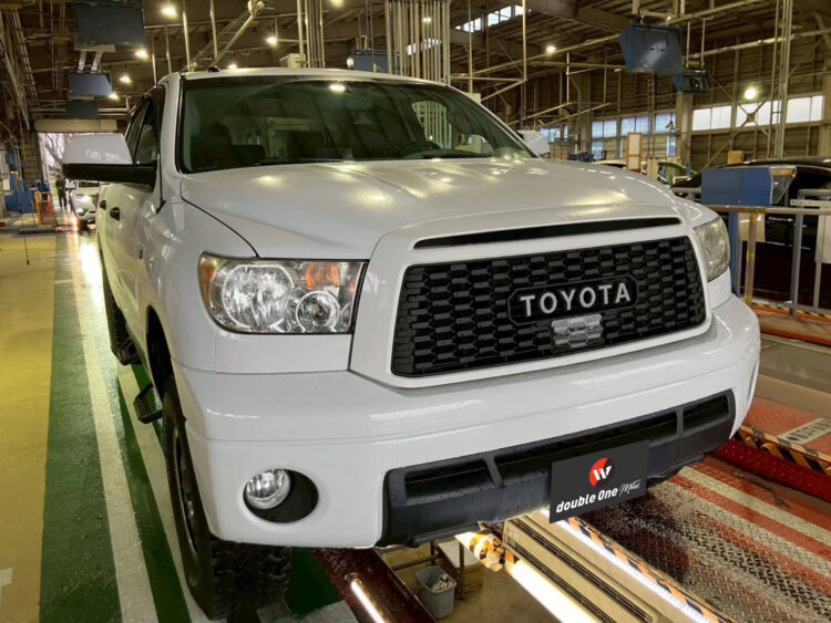 米国TOYOTAタンドラ｜新規車検
