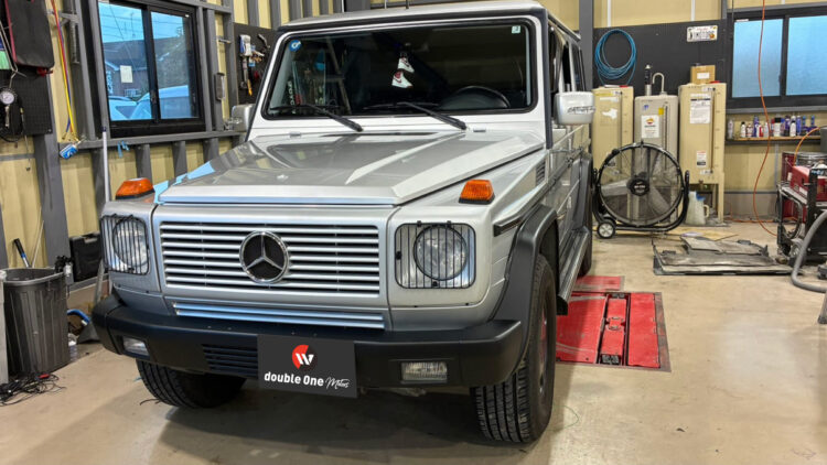メルセデスベンツG320L｜ウィンドウレギュレーター交換