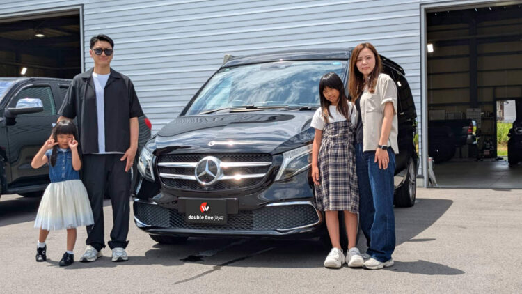 愛知県H様｜メルセデス・ベンツ Vクラスのご納車