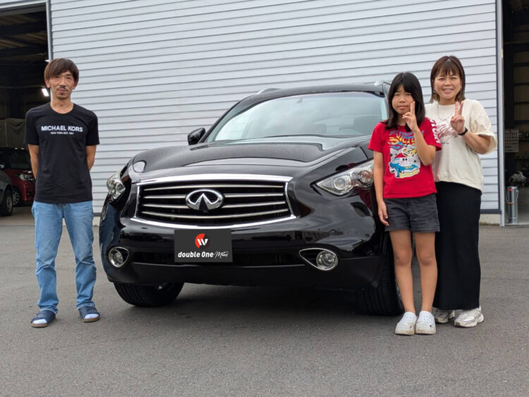 滋賀県S様｜インフィニティFX35のご納車